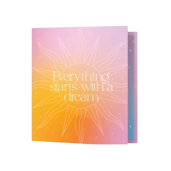 CARPETA 3x40 REXON MICROGLITTER STARS CONSTELLATION - Imagen 2