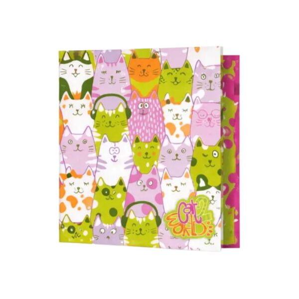 CARPETA 3x40 REXON CAT WORLD - Imagen 3