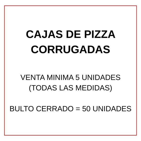 CAJA MICRO 1/2 PIZZA - Imagen 2