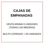 CAJA MICRO 12 EMPANADAS (28*22*6) - Imagen 2