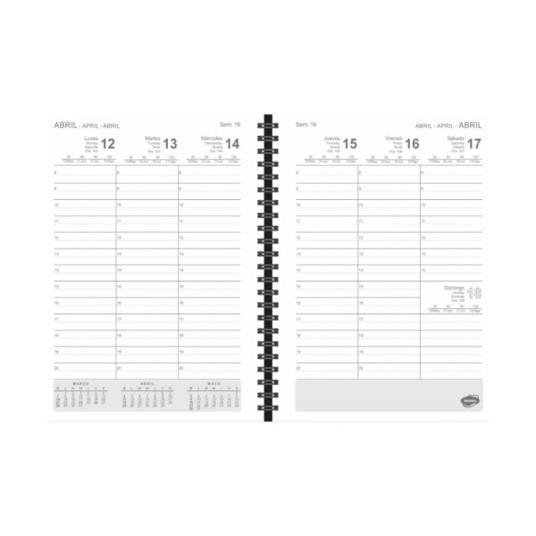 AGENDA RIDEO A4 SEMANAL 2027 - Imagen 2