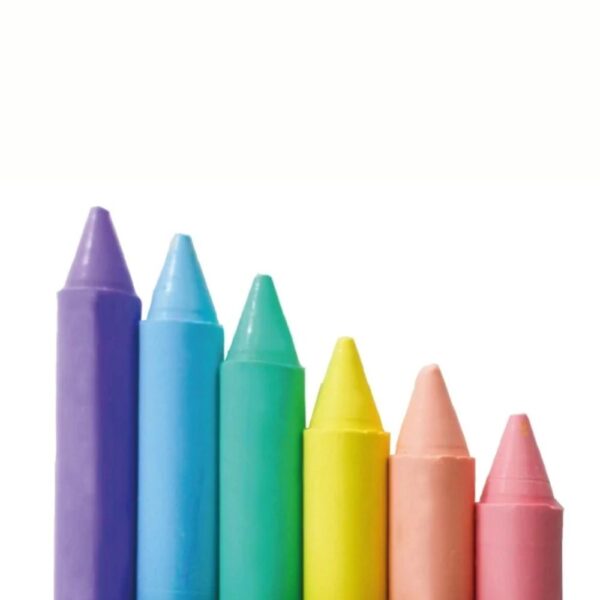CRAYONES GIOTTO MAXI PASTEL x 6 - Imagen 2