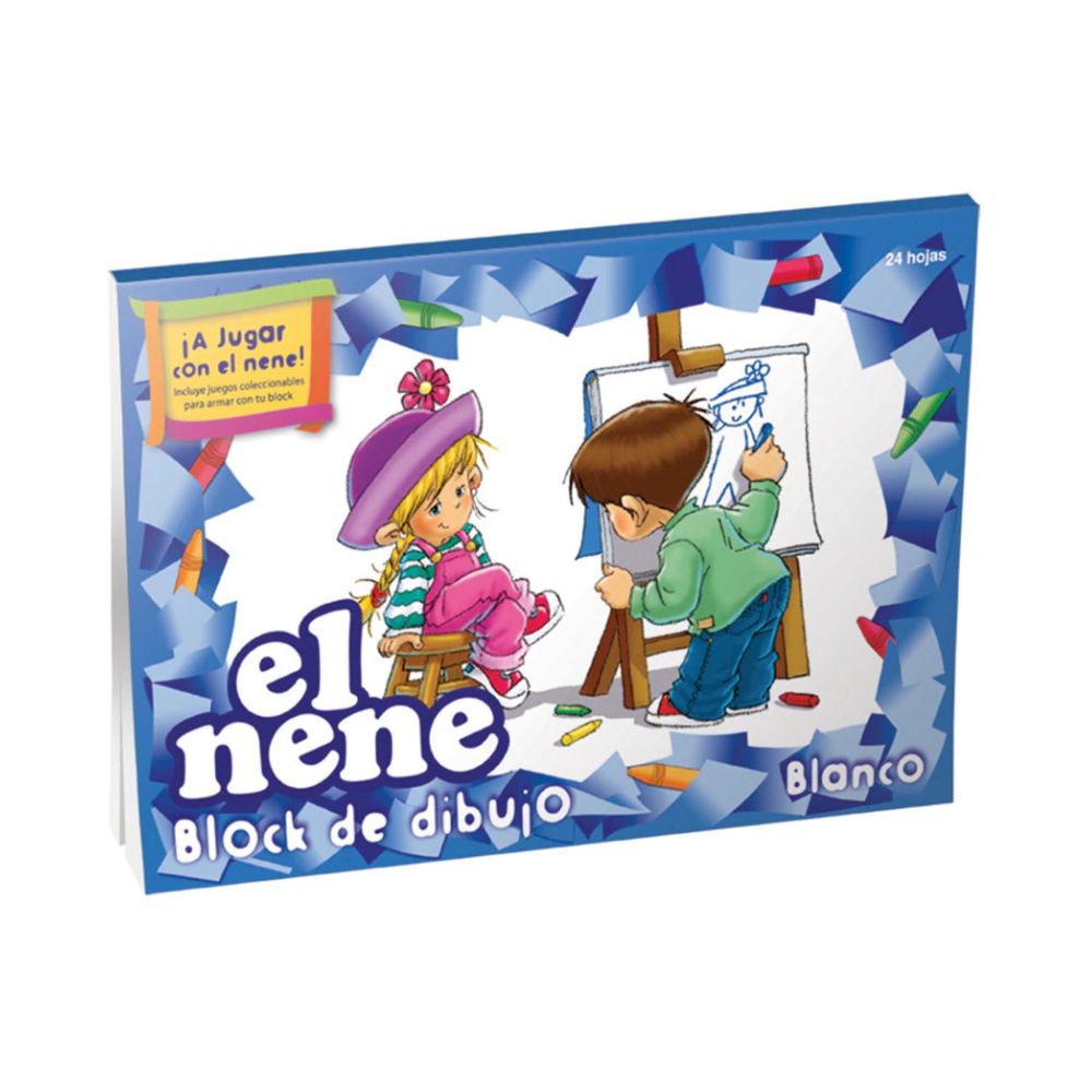 239_0 BLOCK EL NENE N°5 BLANCO - Imagen 1