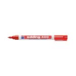 MARCADOR EDDING 400 PERMANENTE 1 mm ROJO