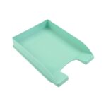 BANDEJA PAPELERA LIGGO PASTEL VERDE