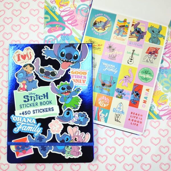 LIBRO DE STICKERS STITCH 450 u - Imagen 2