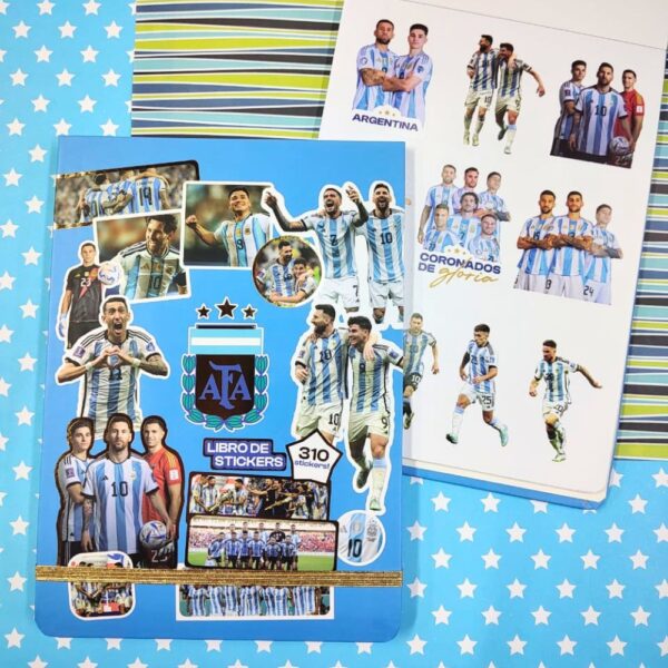 LIBRO DE STICKERS AFA 310 u - Imagen 2