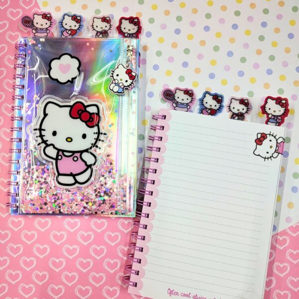 CUADERNO A5 MOOVING KITTY C/ SEPARADORES - Imagen 2