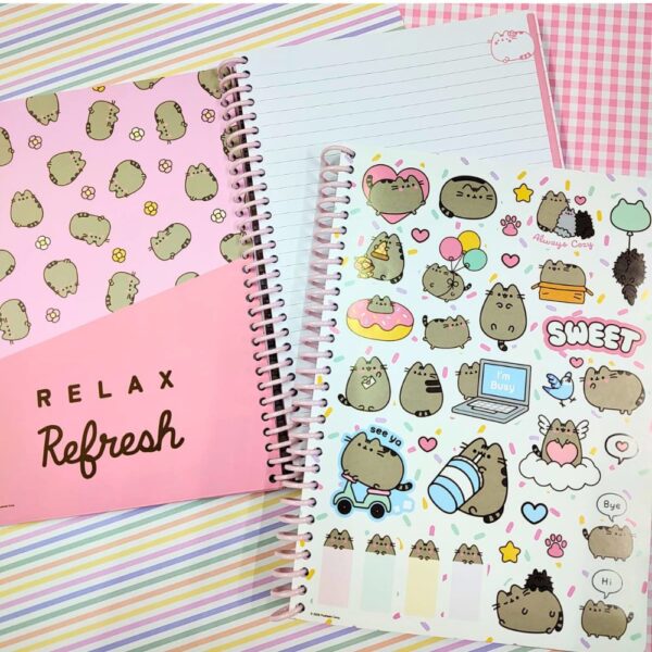 CUADERNO MOOVING CARTA T/DURA PUSHEEN 96 hjs - Imagen 2