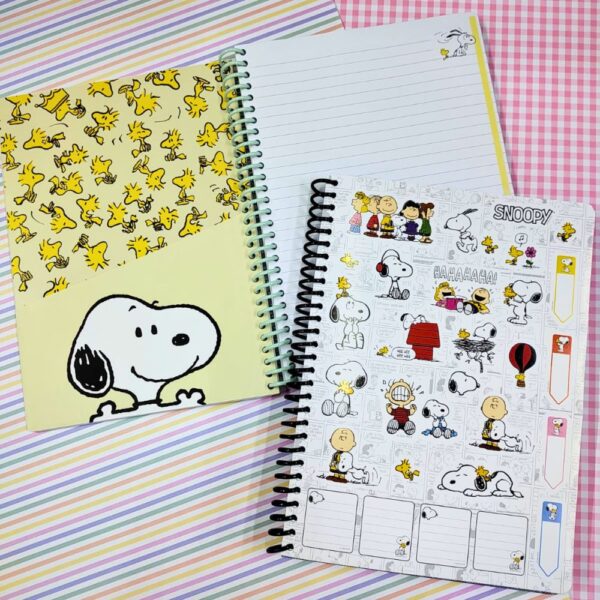 CUADERNO MOOVING CARTA T/DURA SNOOPY 96 hjs - Imagen 2