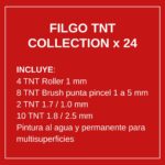 MARCADORES FILGO TNT COLLECTION x 24 - Imagen 3