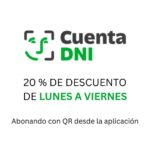 a DESCUENTO 20% CUENTA DNI