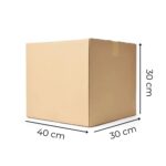 CAJA CARTON EMBALAJE 40x30x30