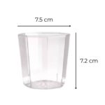 VASO BM" OCTOGONAL 200 cc"