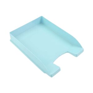 BANDEJA PAPELERA LIGGO PASTEL CELESTE