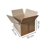 CAJA CARTON EMBALAJE 30x30x20