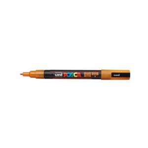 MARCADOR POSCA 3M 1.3 mm GLITTER NARANJA