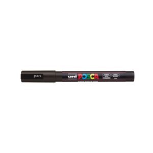 MARCADOR POSCA 3M 1.3 mm NEGRO
