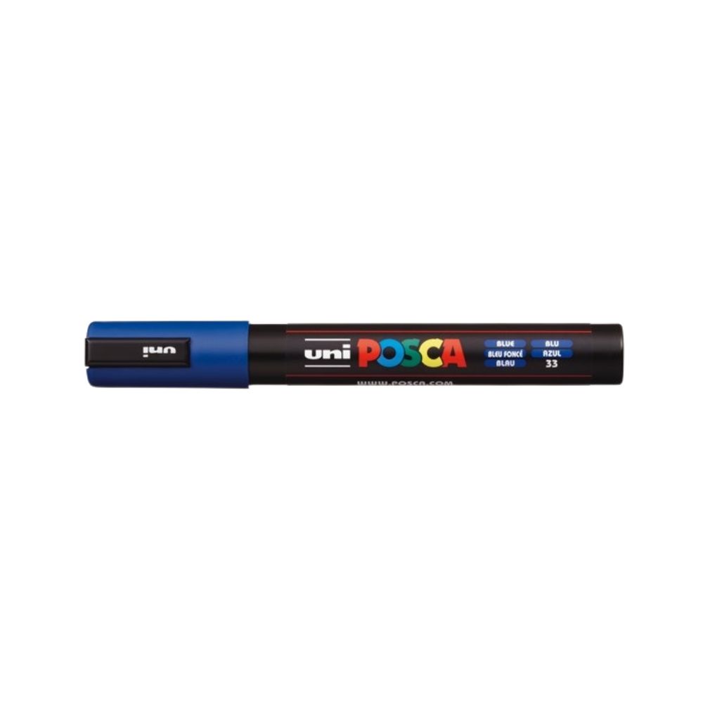 3093_0 MARCADOR POSCA 5M 2.5 mm AZUL - Imagen 1
