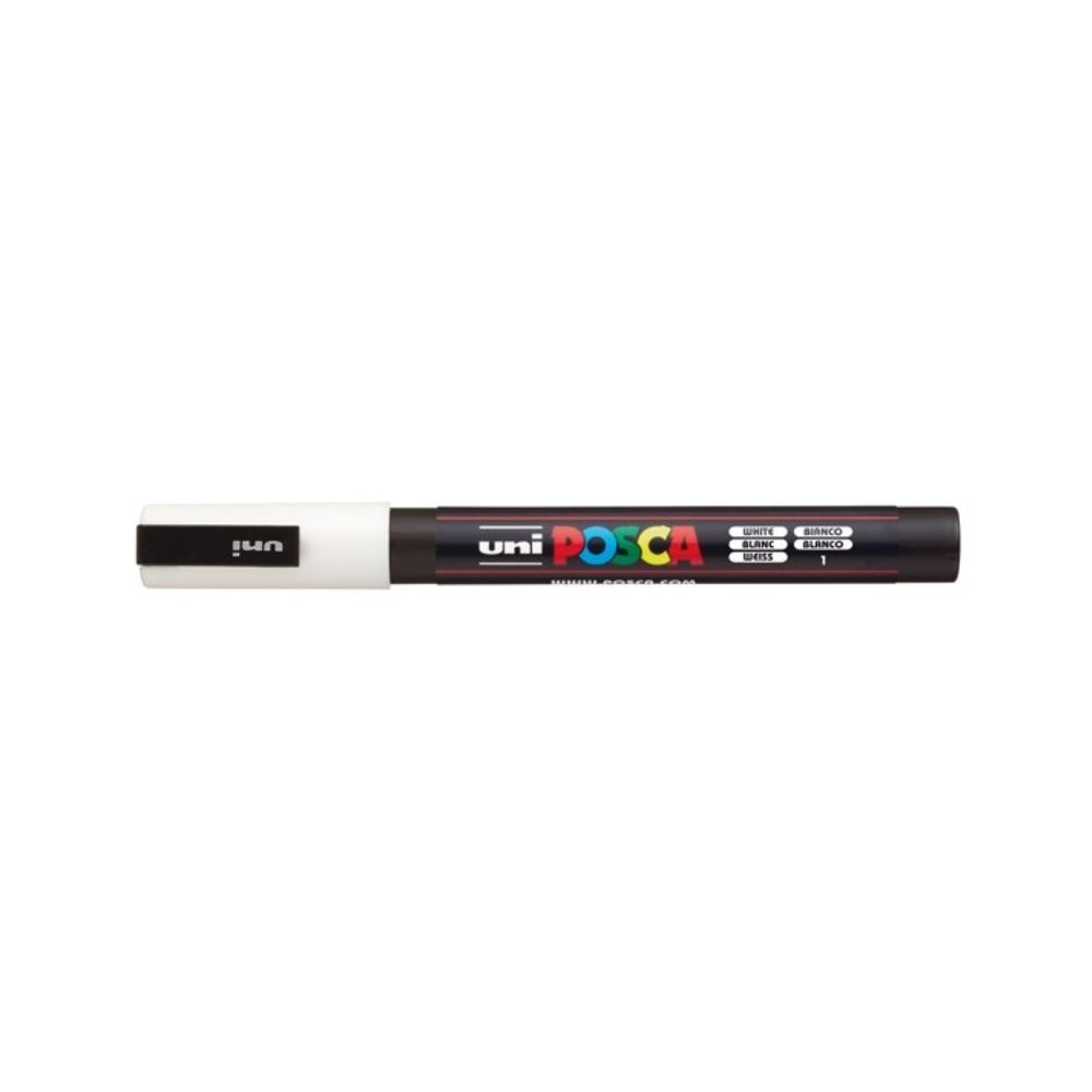3149_1 MARCADOR POSCA 3M 1.3 mm BLANCO - Imagen 1