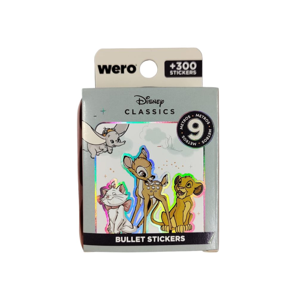 3157_0 STICKERS WERO BULLET CLASSICS +300 - Imagen 1
