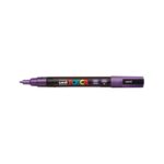 MARCADOR POSCA 3M 1.3 mm GLITTER VIOLETA