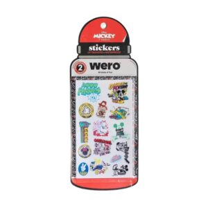 STICKERS WERO UV TRANSFER A PRUEBA DE AGUA MICKEY x 2 PLANCHAS