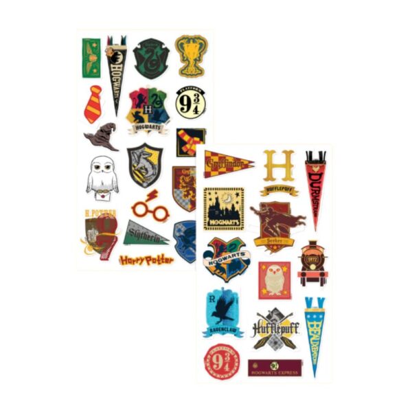 STICKERS WERO UV TRANSFER A PRUEBA DE AGUA HARRY POTTER x 2 PLANCHAS - Imagen 2