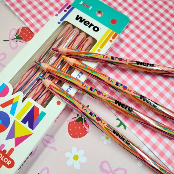 LAPICES WERO MULTICOLOR x 4 - Imagen 2