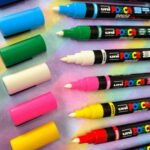MARCADOR POSCA 5M PUNTA PINCEL x 8 - Imagen 3