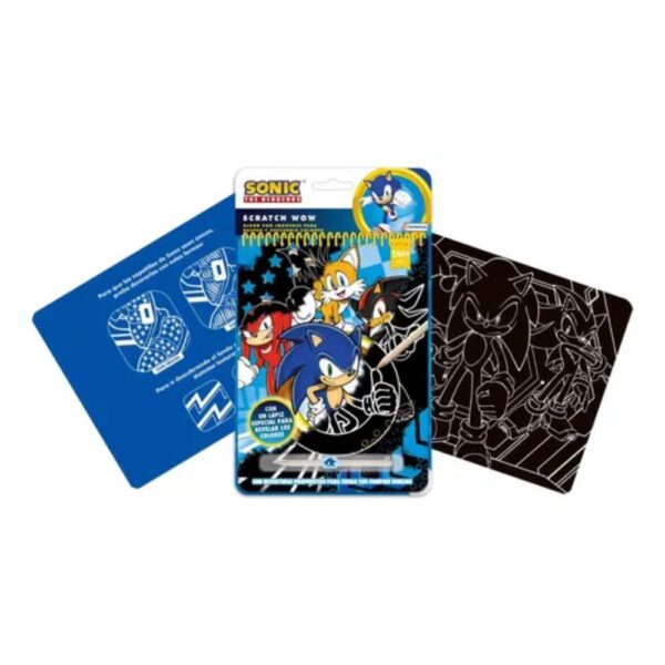 LIBRO DE ACTIVIDADES SONIC SCRATCH - Imagen 2