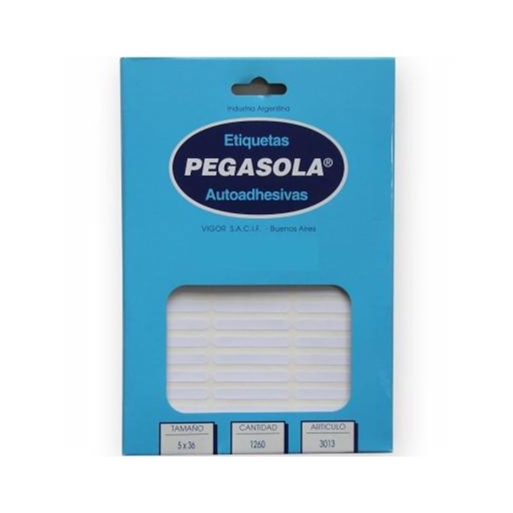 2332_0 ETIQUETA PEGASOLA - Imagen 1
