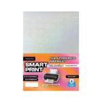 HOJA ADHESIVA REXON SMART PRINT A4 HOLOGRAFICO TRANSPARENTE GLITTER