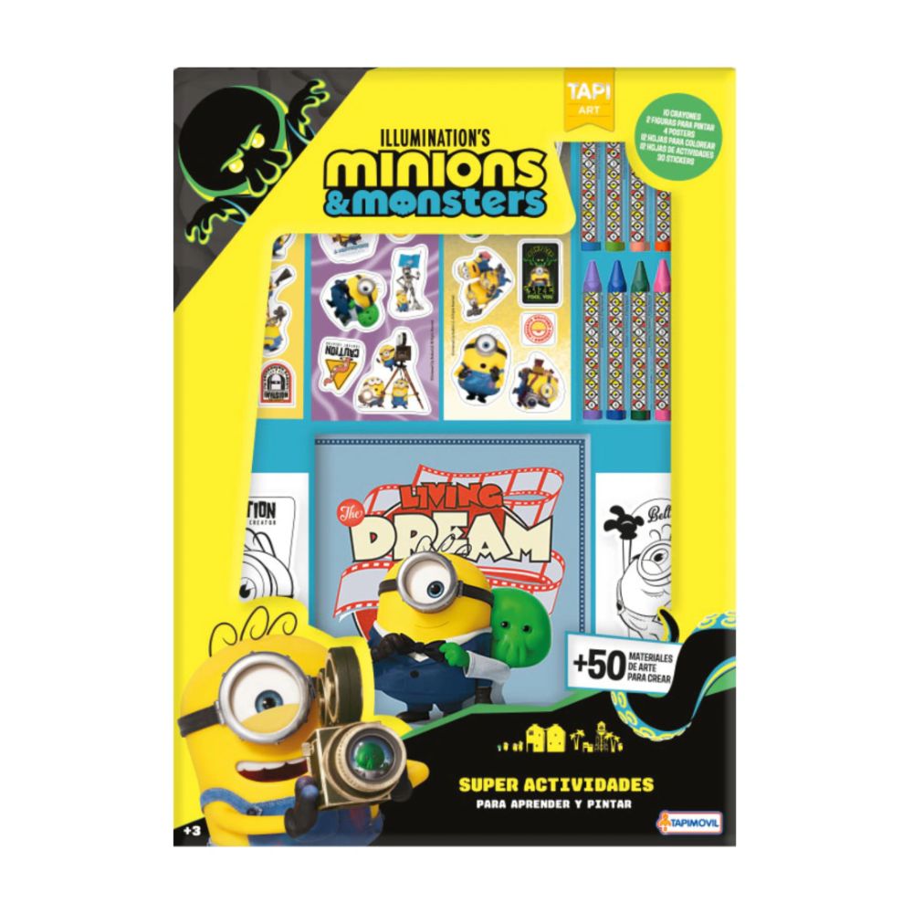 3670_0 SET DE SUPER ACTIVIDADES MINIONS - Imagen 1