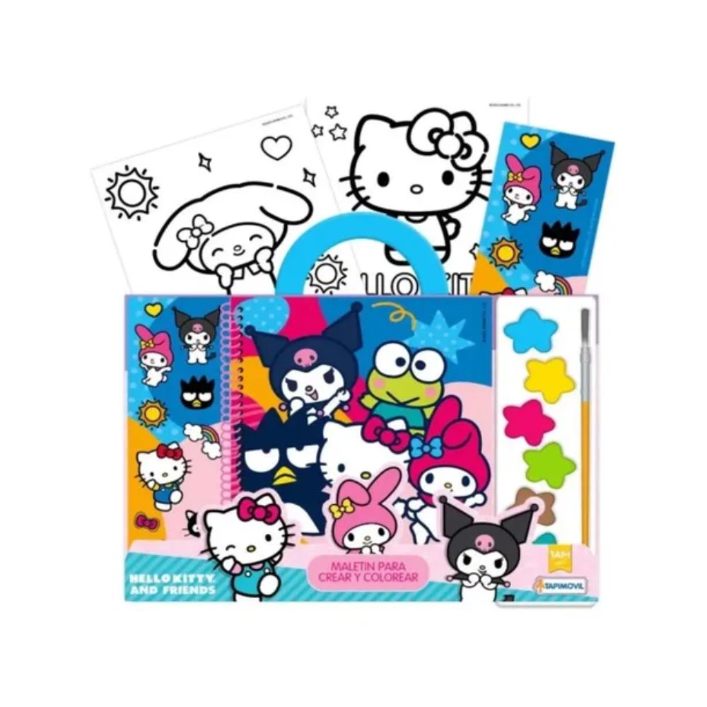 3676_0 MALETIN PARA CREAR Y COLOREAR KITTY - Imagen 1