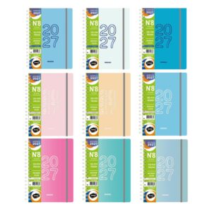 AGENDA RIDEO N°8 DIARIA INTERIOR COLOR 2027