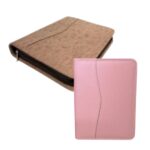 AGENDA ARWEN PASTEL -  GAMUZADA CON CIERRE