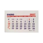 CALENDARIO 7.5x10