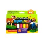 PLASTILINA PLAYCOLOR X 10 SURT