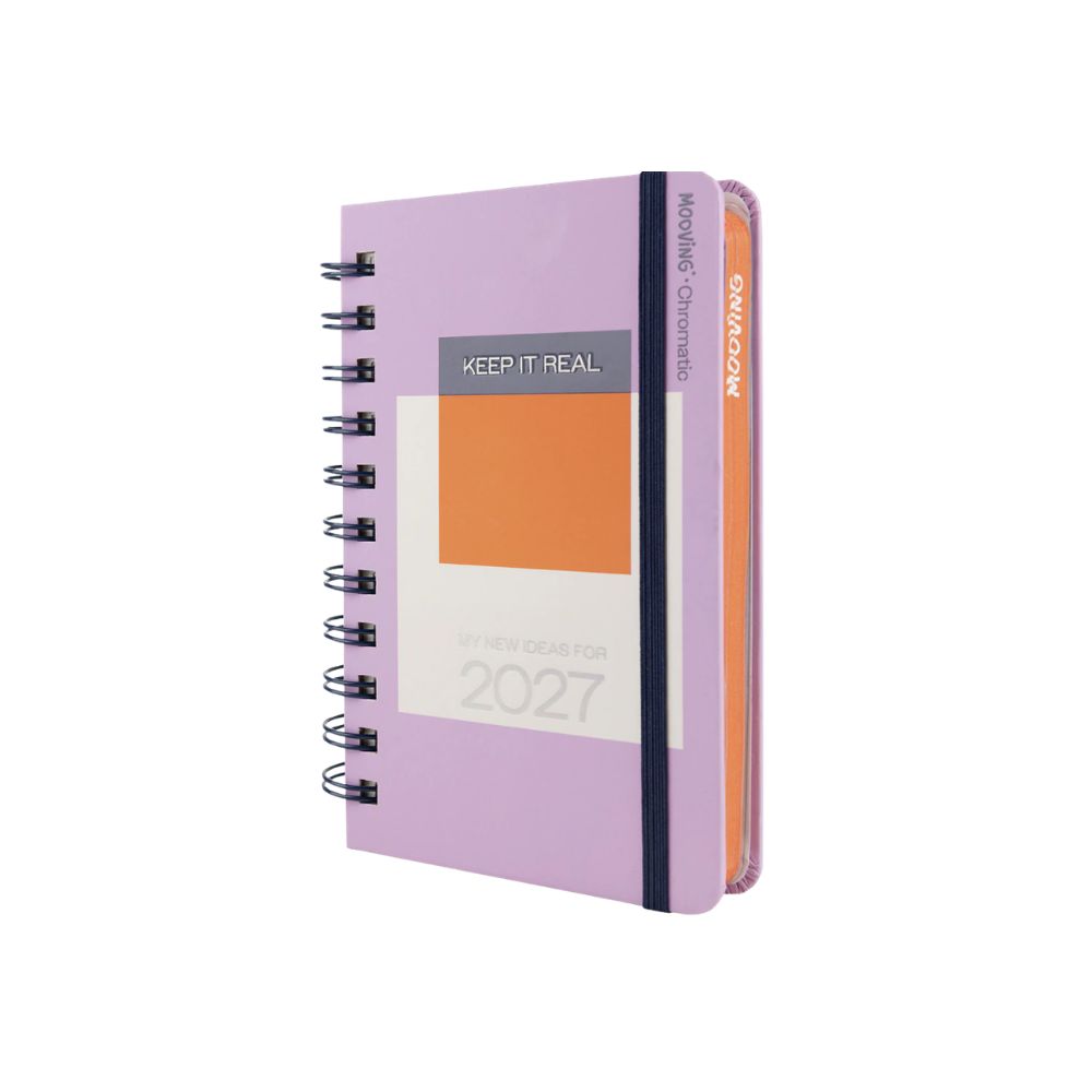 3589_0 AGENDA MOOVING CHROMATIC 10x15 2 DIAS POR PAGINA 2027 - Imagen 1