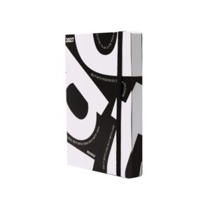 AGENDA MOOVING ENCUADERNADA 15x21 BLACK DIARIA 2027