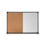 PIZARRA COMBINADA BLANCA+CORCHO M/METAL 50x70